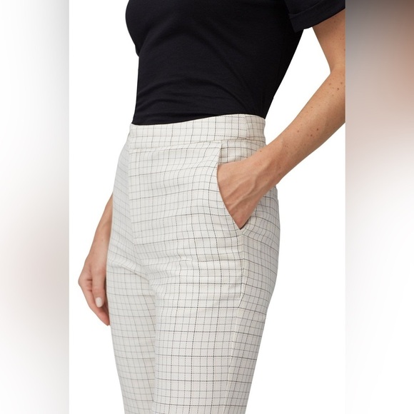 Joie Dicra Checked Cropped Pants - Picture 4 of 8